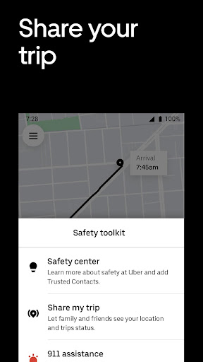 Uber - Request a ride
