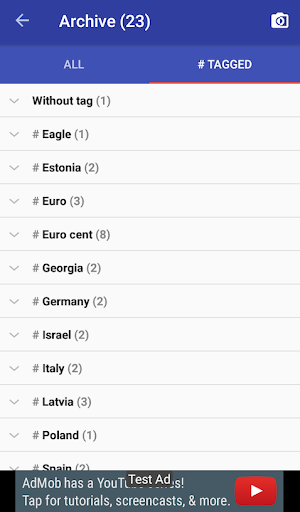 Coinoscope: Identify coin by image