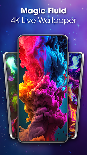 Magic Fluid live wallpaper 4D