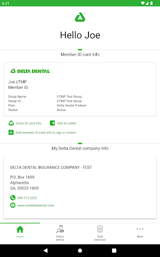 Delta Dental Mobile App
