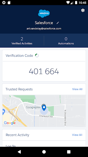 Salesforce Authenticator
