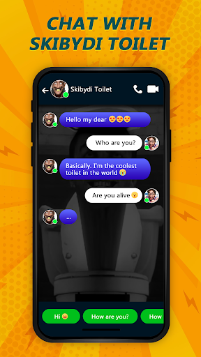 Skibydi Toilet Video Call