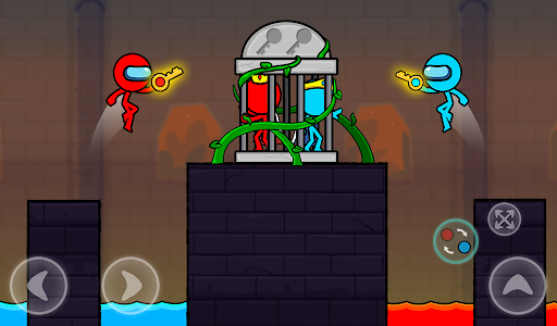 Red and Blue Stickman 2