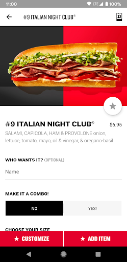 Jimmy John's Sandwiches