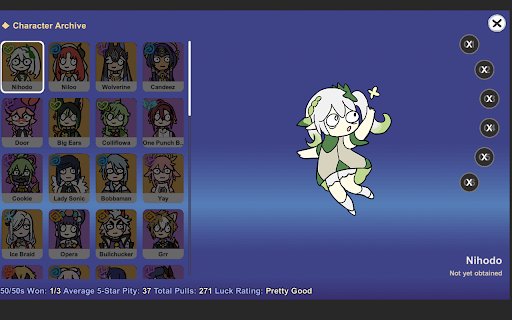 Silly Wisher for Genshin