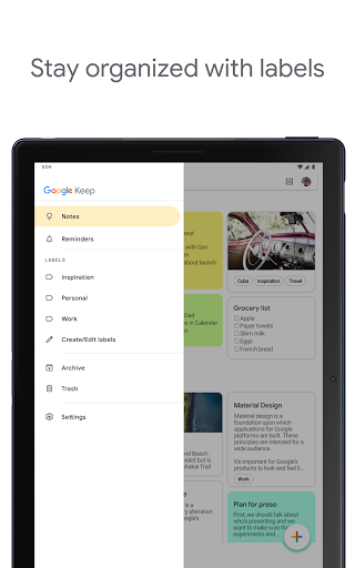 Google Keep - Notes and Lists