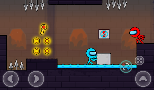 Red and Blue Stickman 2