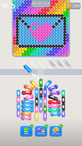 Bubble Bus: Parking Jam Puzzle
