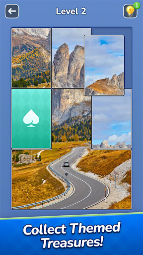 Jigsawcard Solitaire Puzzle