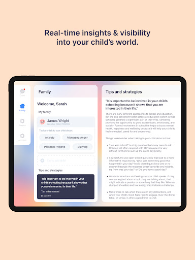 togetherAI: Wellbeing for kids