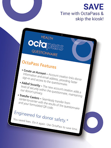 OctaApp – Donate Plasma, Make Money, Save Lives!