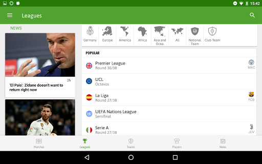 BeSoccer - Soccer Live Score