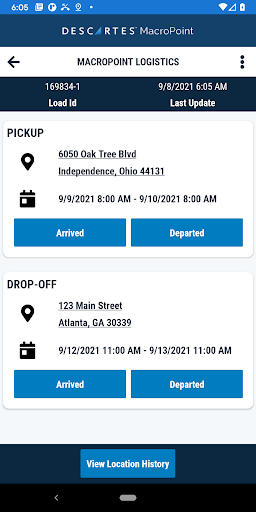 MacroPoint for Truckers