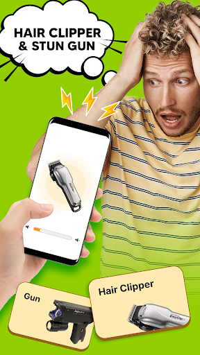 Haircut prank, fart & air horn