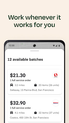 Instacart: Earn money to shop