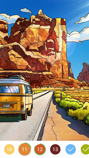 Coloring Book - Color by Number & Paint by Number