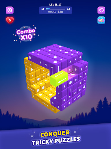 Block Away - Tap Out Puzzle