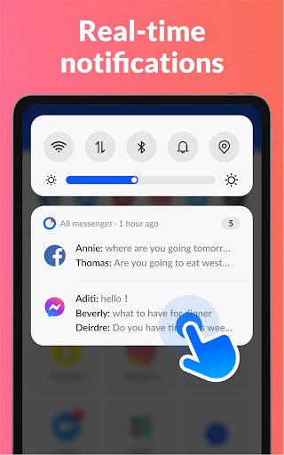 All Messages - All Social App