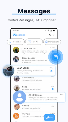Messages : SMS & Private Chat