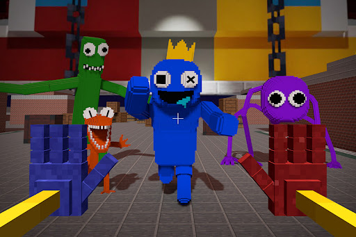 Rainbow Craft: Hide and Seek