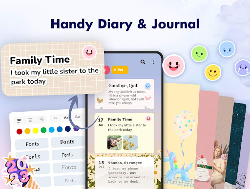 Diary with Lock: Daily Journal