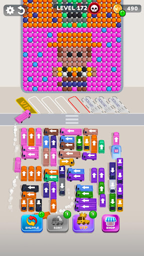 Bubble Bus: Parking Jam Puzzle