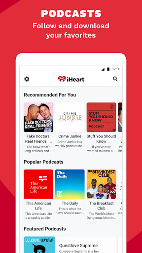 iHeart: Music, Radio, Podcasts