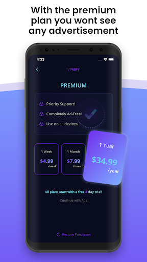 vpnify - Unlimited VPN Proxy