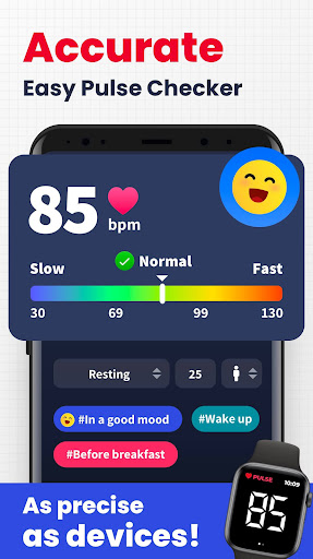 Heart Rate Monitor - Pulse App