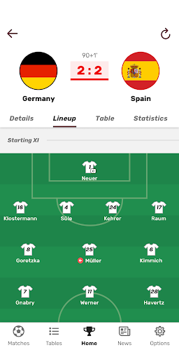 World Soccer Fixtures & Scores