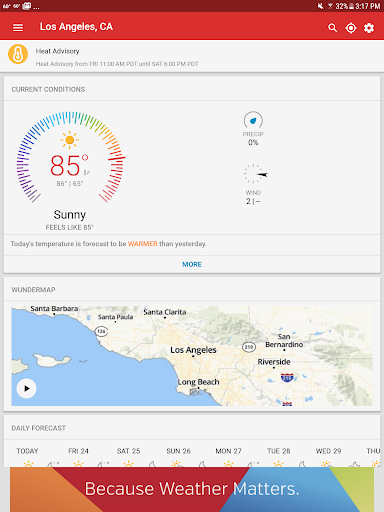 Weather data & microclimate : Weather Underground