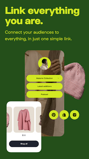 Linktree: Link in bio creator