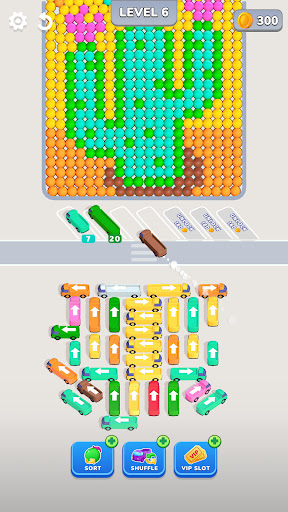 Bubble Bus: Parking Jam Puzzle
