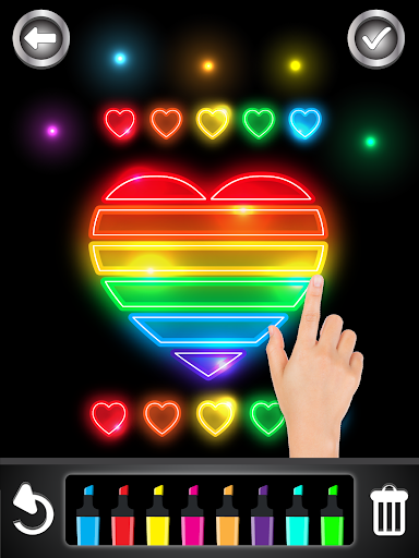 Glitter dress coloring and dra