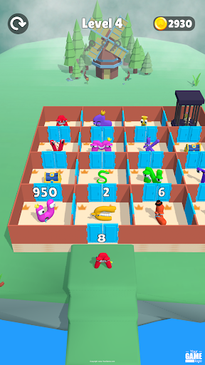 Alphabet Battle: Room Maze
