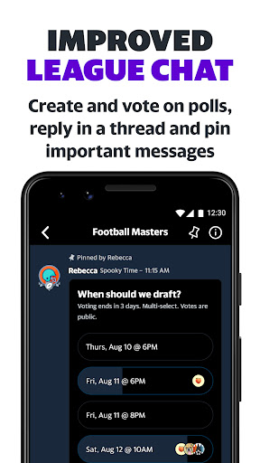Yahoo Fantasy Football, Sports