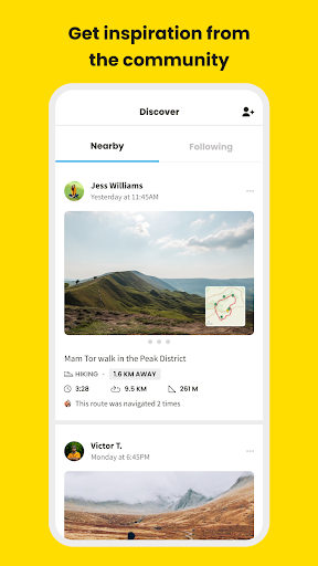 Relive: Run, Ride, Hike & more