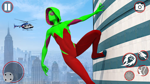 Spider Rope Hero Miami Games