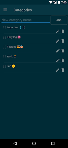 Notepad - simple notes