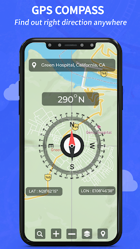 GPS Navigation-Map, Directions