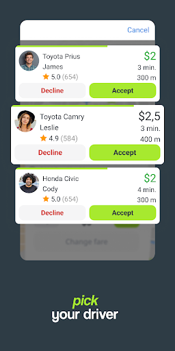 inDriver — Offer your fare