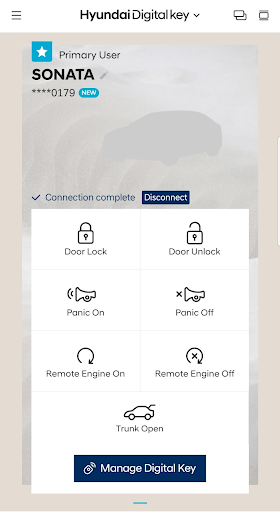 Hyundai Digital Key (for supported vehicles)