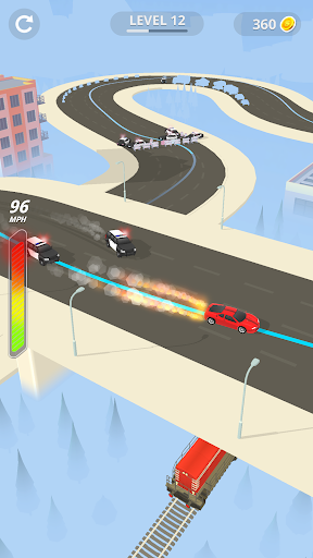 Line Race: Police Pursuit