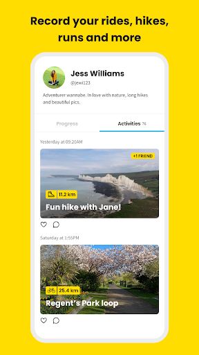 Relive: Run, Ride, Hike & more