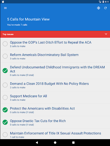 5 Calls: Contact Your Congress