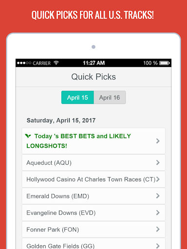 Horse Racing Picks & Bet Tips