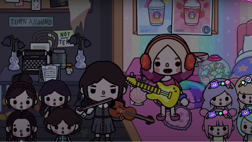 BocaBoca Toca Wednesday Addams