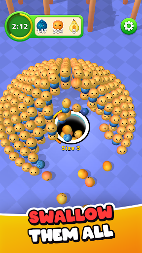 Jelly Hole: Roll & Eat Pals