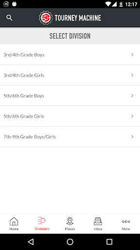 Tourney Machine - Tournament Schedules
