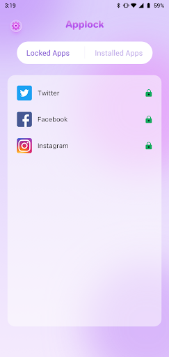 Purple Applock & Fast Internet